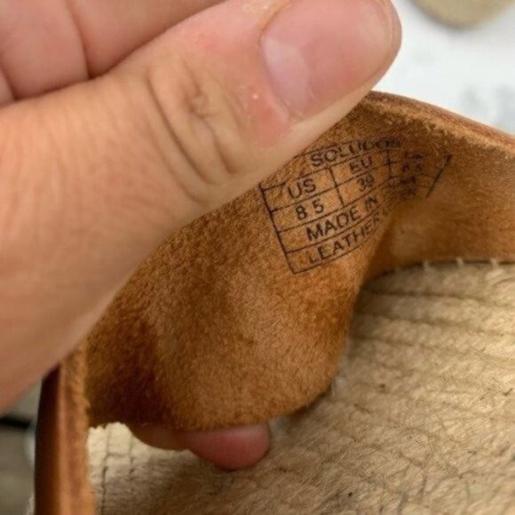 Soludos Platform Tan Espadrilles size 8.5 - Picture 11 of 12